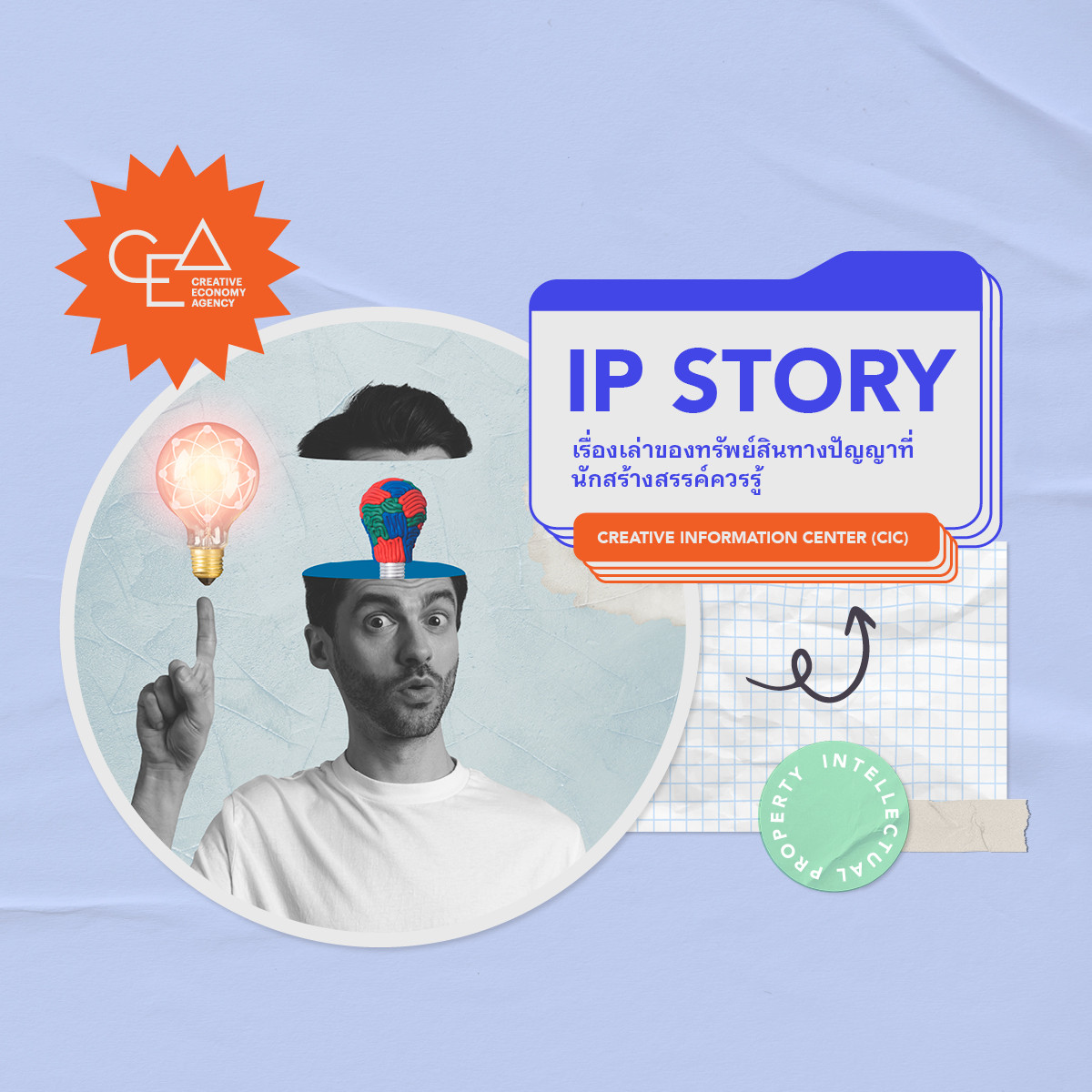 IP STORY เรื่องเล่าของทรัพย์สินทางปัญญาที่นักสร้างสรรค์ควรรู้